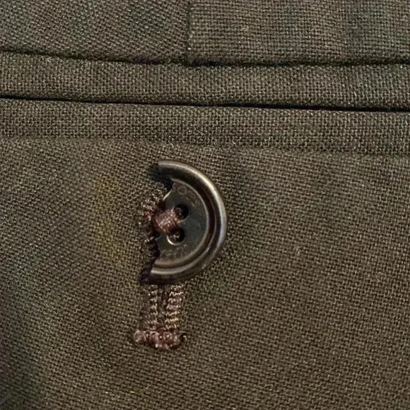 Talbots Black Heritage Trouser Pants size 12P - Picture 3 of 7